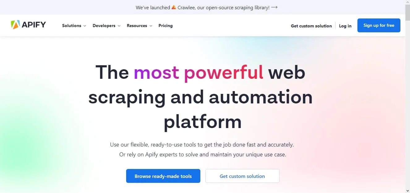 Парсер Apify YouTube